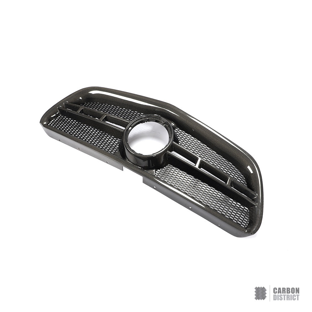 Mercedes V-Class (W447) carbon fibre grille — fits 2014-2023