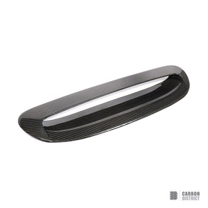 MINI John Cooper Works F56 carbon fibre bonnet vent, angled