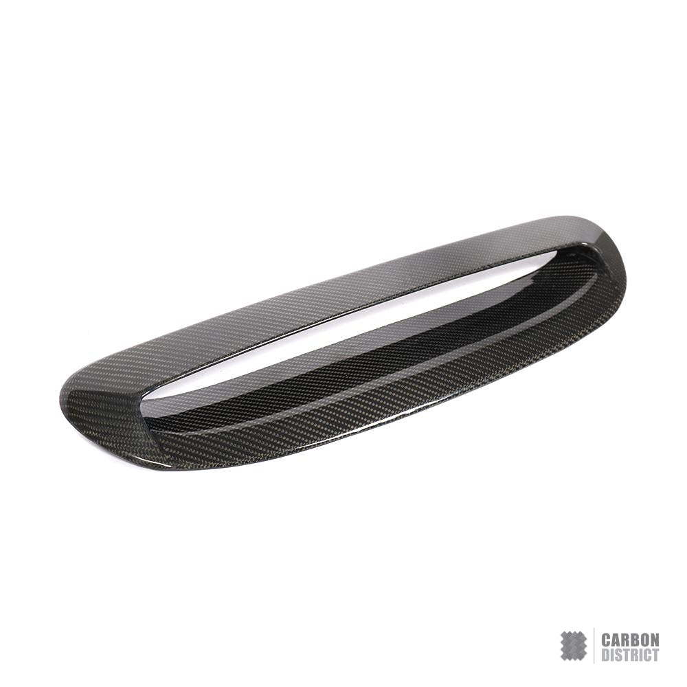 MINI John Cooper Works F56 carbon fibre bonnet vent, angled