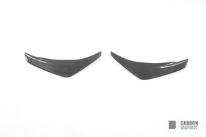 MINI John Cooper Works F56 carbon fibre front canards, angled