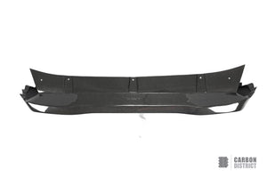 MINI John Cooper Works F56 carbon fibre front lip, angled view