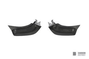 MINI John Cooper Works F56 carbon fibre front spats, angled