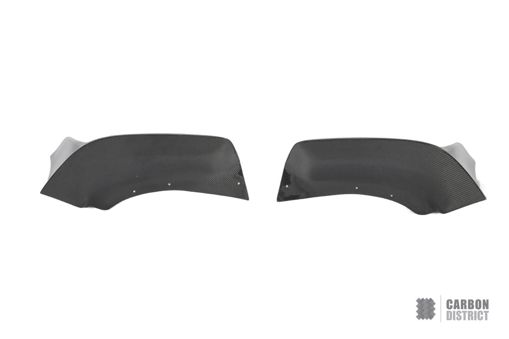MINI John Cooper Works F56 carbon fibre front spats, detail