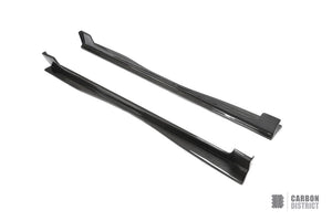 MINI John Cooper Works F56 carbon fibre side skirts, angled