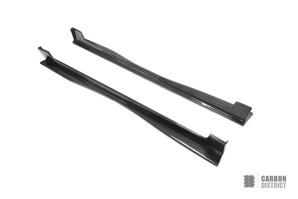 MINI John Cooper Works F56 carbon fibre side skirts, angled