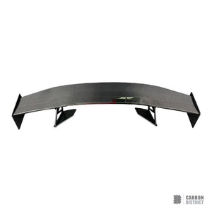 Nissan GT-R R35 carbon fibre rear spoiler, front view