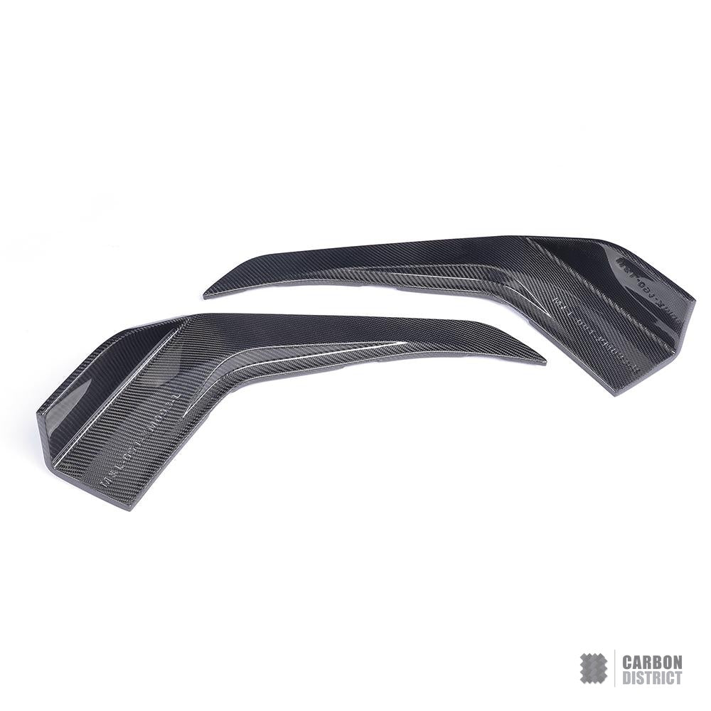 Lexus IS300 F Sport (XE30) carbon fibre bumper corners (V1)