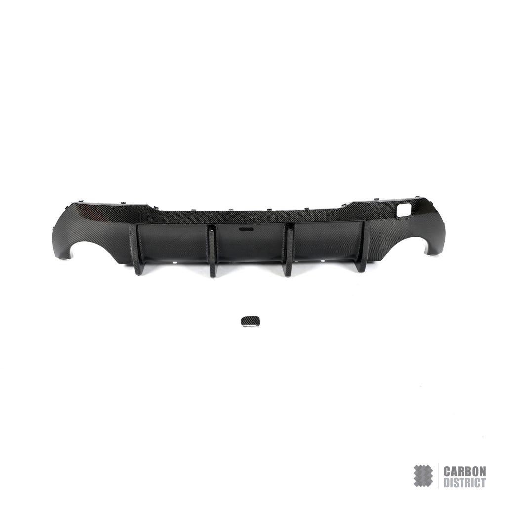 BMW 1 Series M Sport (F40) carbon fibre rear diffuser (V1)