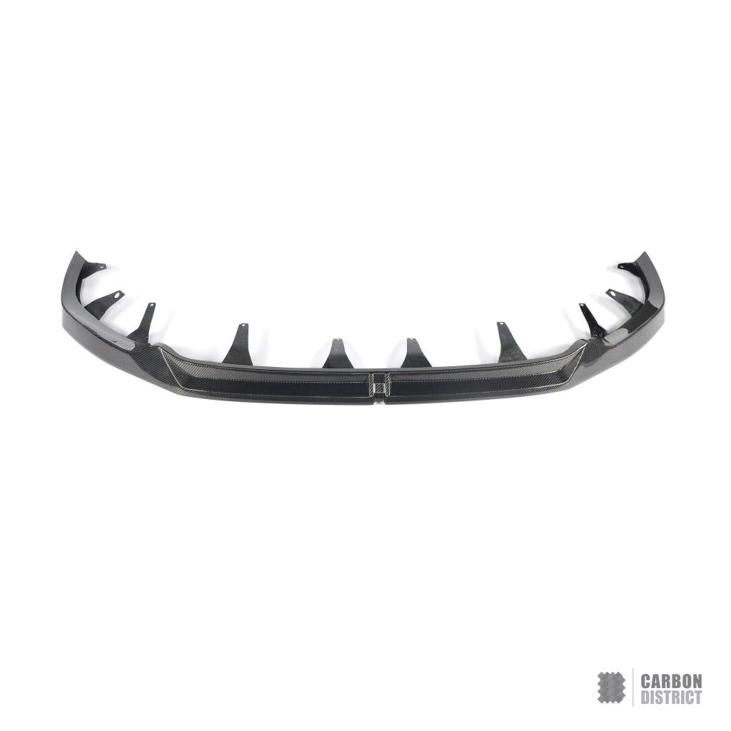 BMW 5 Series/i5 (G60) carbon fibre front lip (V2)