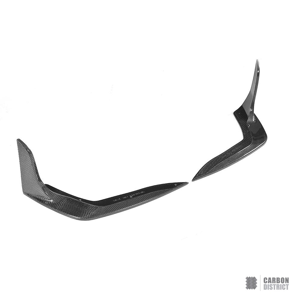 Lexus IS300 (XE30) carbon fibre bumper corners (V1) — UV-stable gloss finish