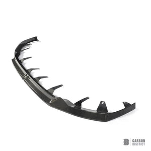 BMW 5 Series/i5 (G60) carbon fibre front lip (V2) — UV-stable gloss finish