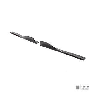 BMW 8 Series/M8 Gran Coupe (G16/F93) dry carbon fibre bumper corners (V2) — UV-stable gloss finish