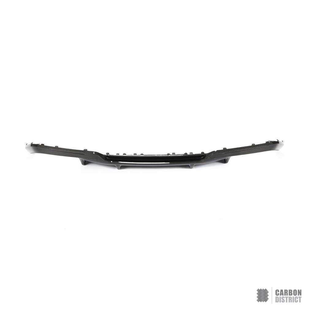 BMW M8 Gran Coupe (F93) dry carbon fibre rear diffuser (V1) — UV-stable gloss finish