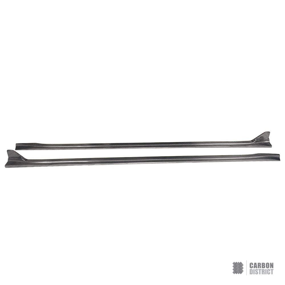 Porsche Panamera (970) carbon fibre side skirts (V2)