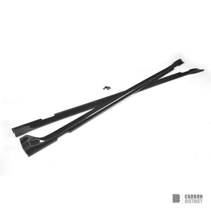 Porsche Panamera (970) carbon fibre side skirts (V1) — view 5