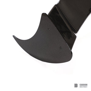 Porsche 911 Turbo (991.1/991.2) dry carbon fibre wing — UV-stable gloss finish