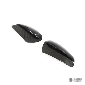 Porsche 911 (992) dry carbon fibre rear bumper vents — studio view 2