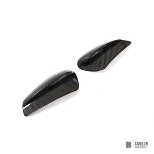 Porsche 911 (992) dry carbon fibre rear bumper vents — studio view 3