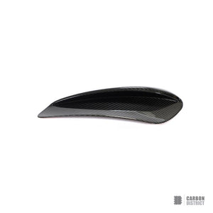 Porsche 911 (992) dry carbon fibre rear bumper vents — studio view 4