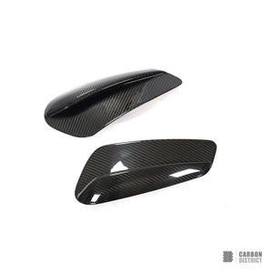 Porsche 911 (992) dry carbon fibre rear bumper vents — studio view 11