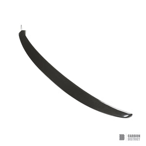 Porsche 911 Carrera 4/Carrera S/Carrera 4S/Targa 4S (992.1) dry carbon fibre spoiler (plain) — fits 2019+
