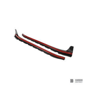 Porsche 911 Carrera / Carrera S (992.1) dry carbon fibre side skirts — fits 2019+