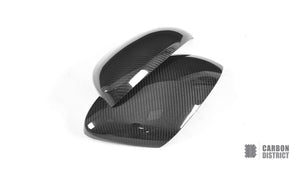 Porsche 718 Boxster/Cayman (982) carbon fibre mirror caps — UV-stable gloss finish