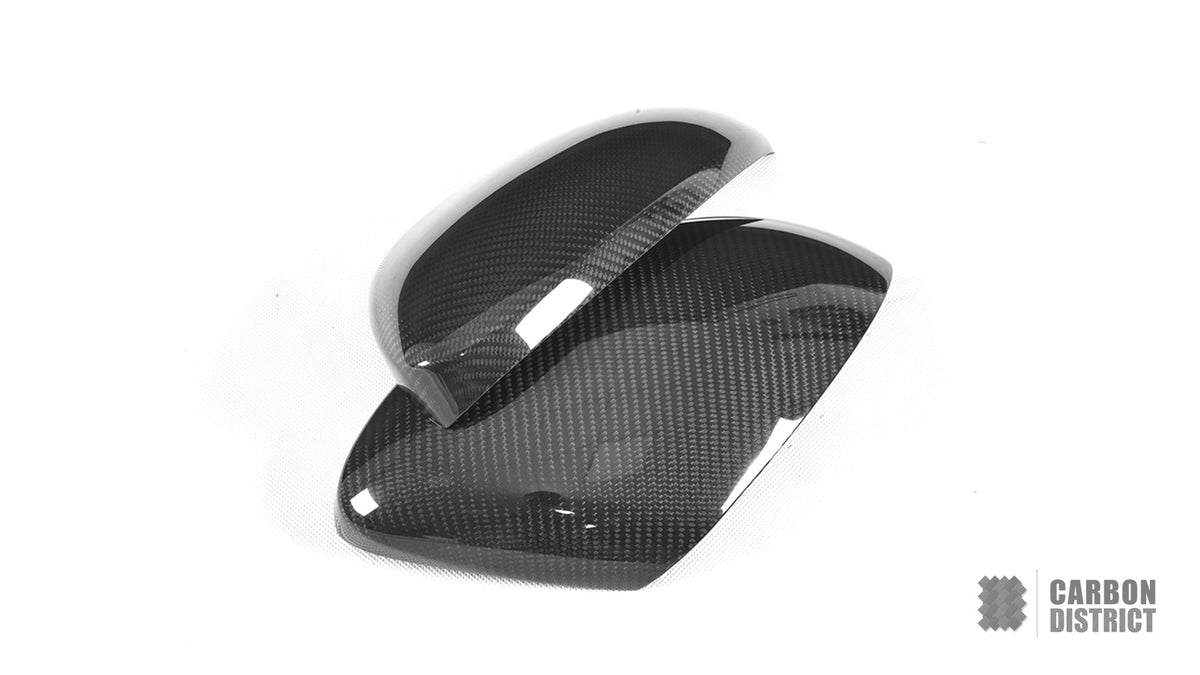 Porsche 718 Boxster/Cayman (982) carbon fibre mirror caps — UV-stable gloss finish