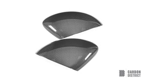 Porsche 718 Boxster/Cayman (982) carbon fibre mirror caps — fits 2016-2025