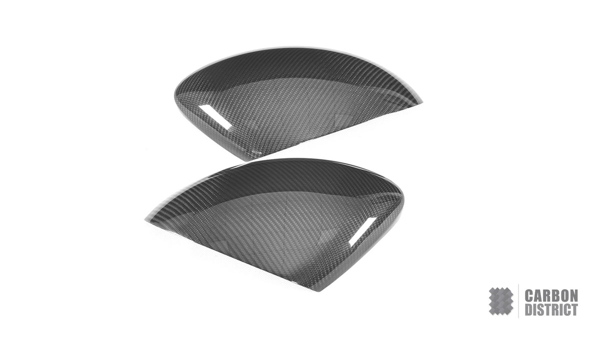 Porsche 718 Boxster/Cayman (982) carbon fibre mirror caps — fits 2016-2025