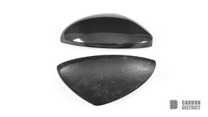 Porsche 718 Boxster/Cayman (982) carbon fibre mirror caps — view 4