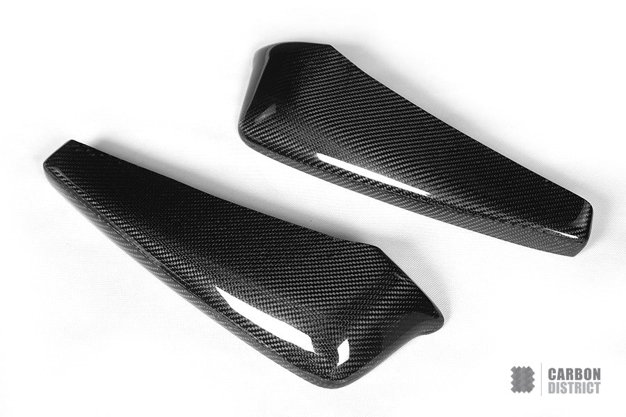 Toyota GT86 / Subaru BRZ (ZN6/ZC6) carbon fibre bumper corners (V2) — UV-stable gloss finish