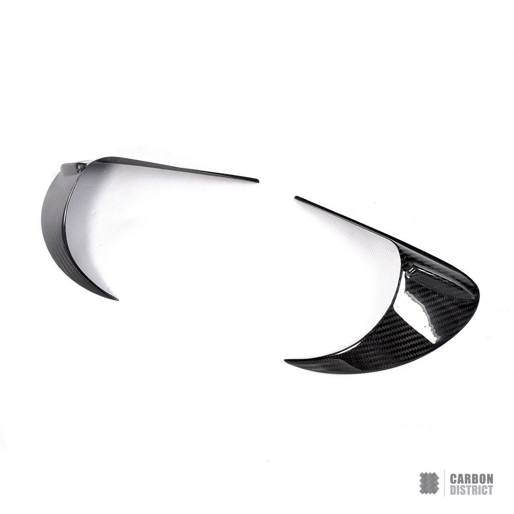 Toyota GT86 / Subaru BRZ (ZN6/ZC6) dry carbon fibre headlight brows — fits 2012-2020