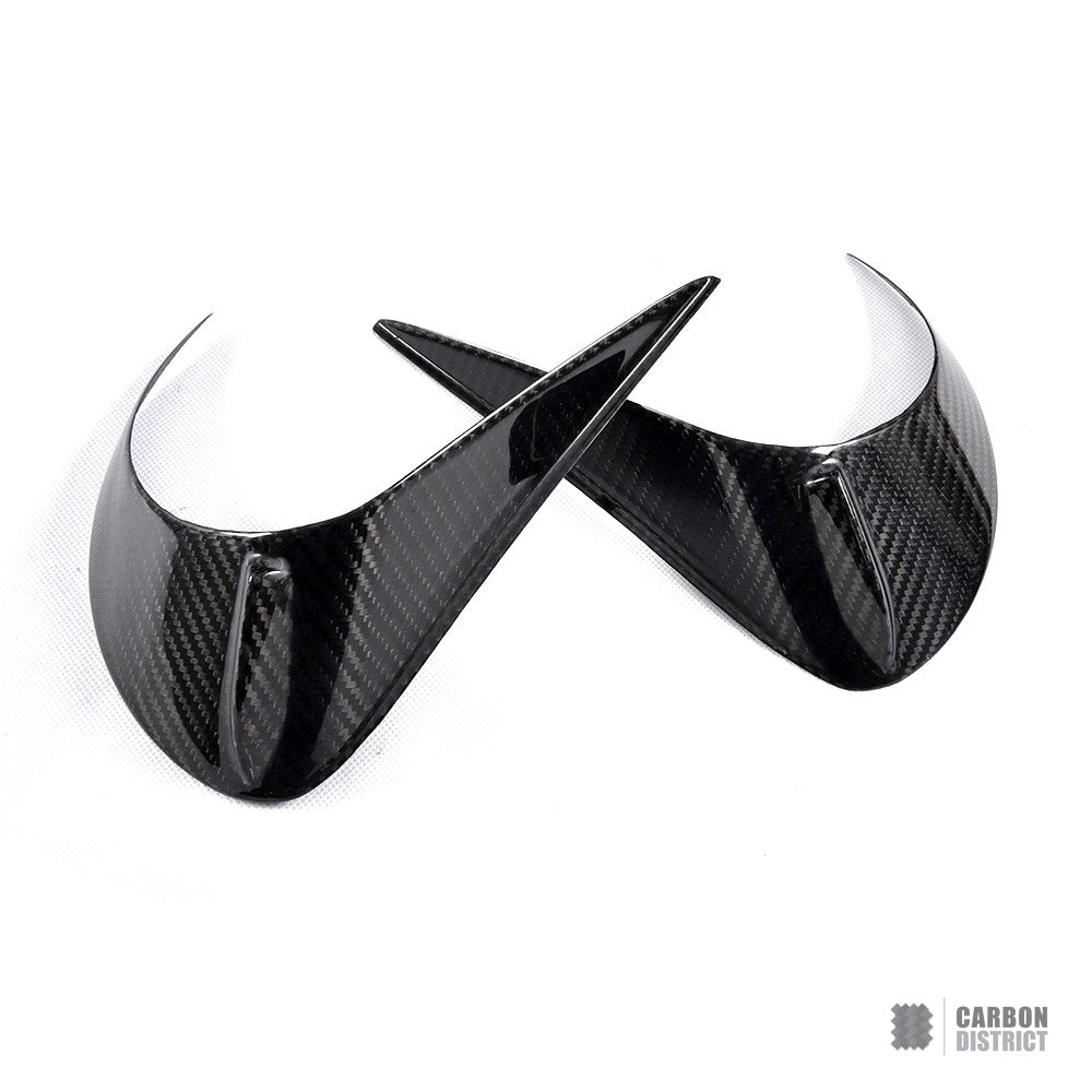 Toyota GT86 / Subaru BRZ (ZN6/ZC6) dry carbon fibre headlight brows — view 4