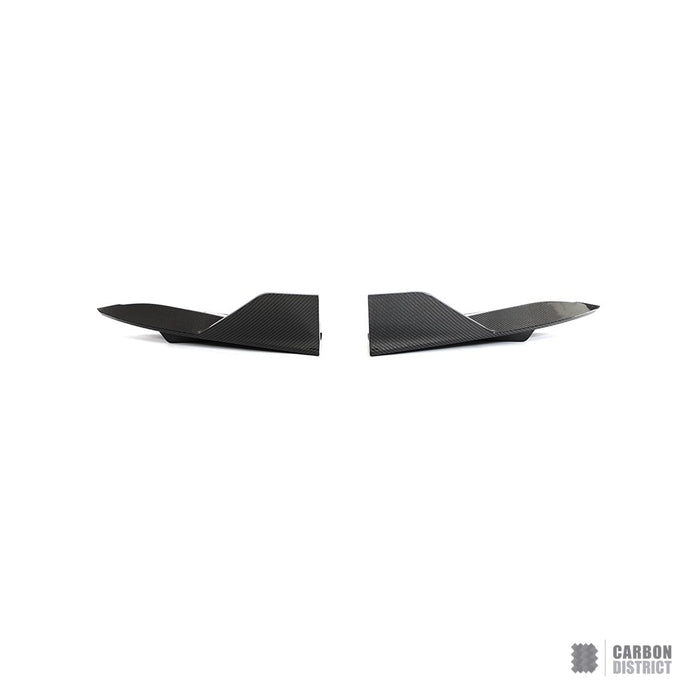 Tesla Model S Plaid Carbon Fibre Bumper Corners