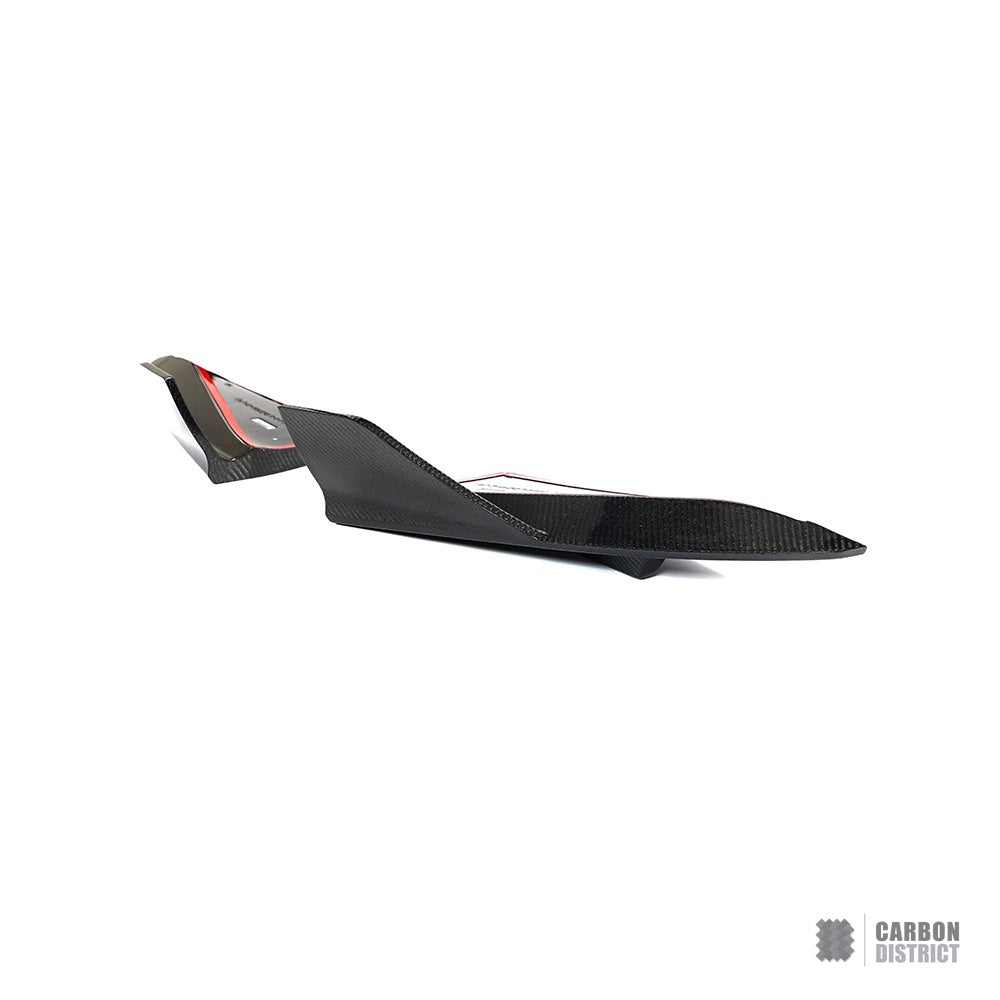 Tesla Model S Plaid carbon fibre bumper corners — fits 2021+