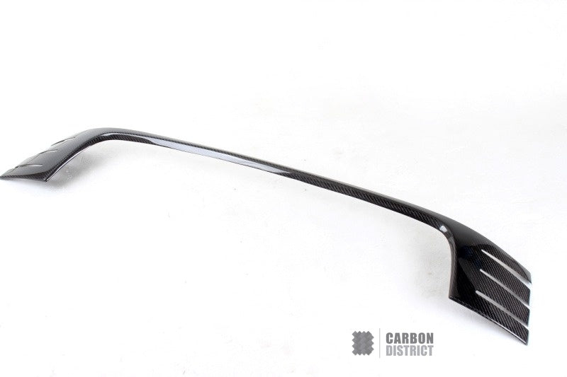 Volkswagen Golf (MK6) carbon fibre front lip (V1) — fits 2008-2013