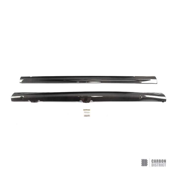 Volkswagen Golf (MK6) Carbon Fibre Side Skirts (V2)