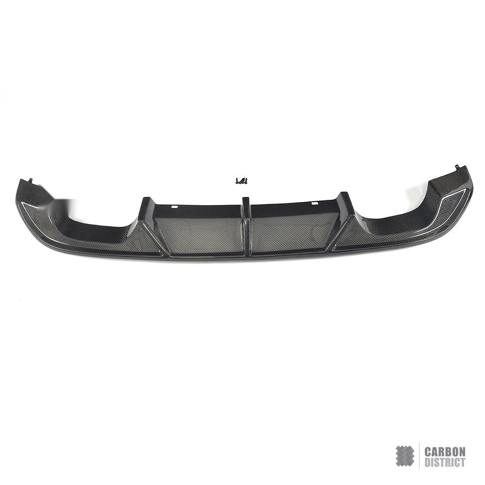 Volkswagen Golf (MK7) carbon fibre rear diffuser (r)