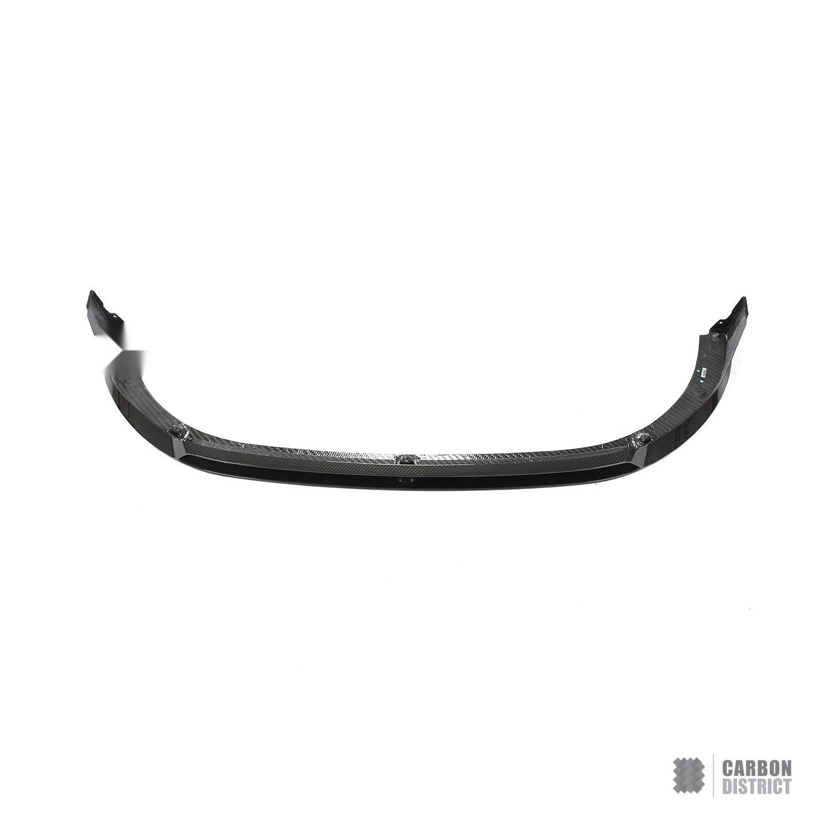 Volkswagen Golf (MK8) dry carbon fibre front lip (V2) — fits 2020+