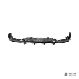 Volkswagen Golf (MK8) dry carbon fibre rear diffuser (V1) — view 4