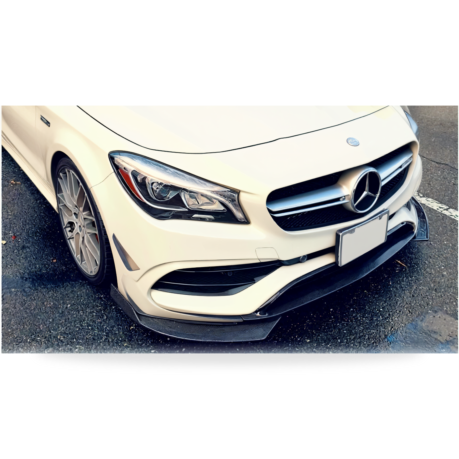 Mercedes CLA (W117) Carbon Fibre Front Lip