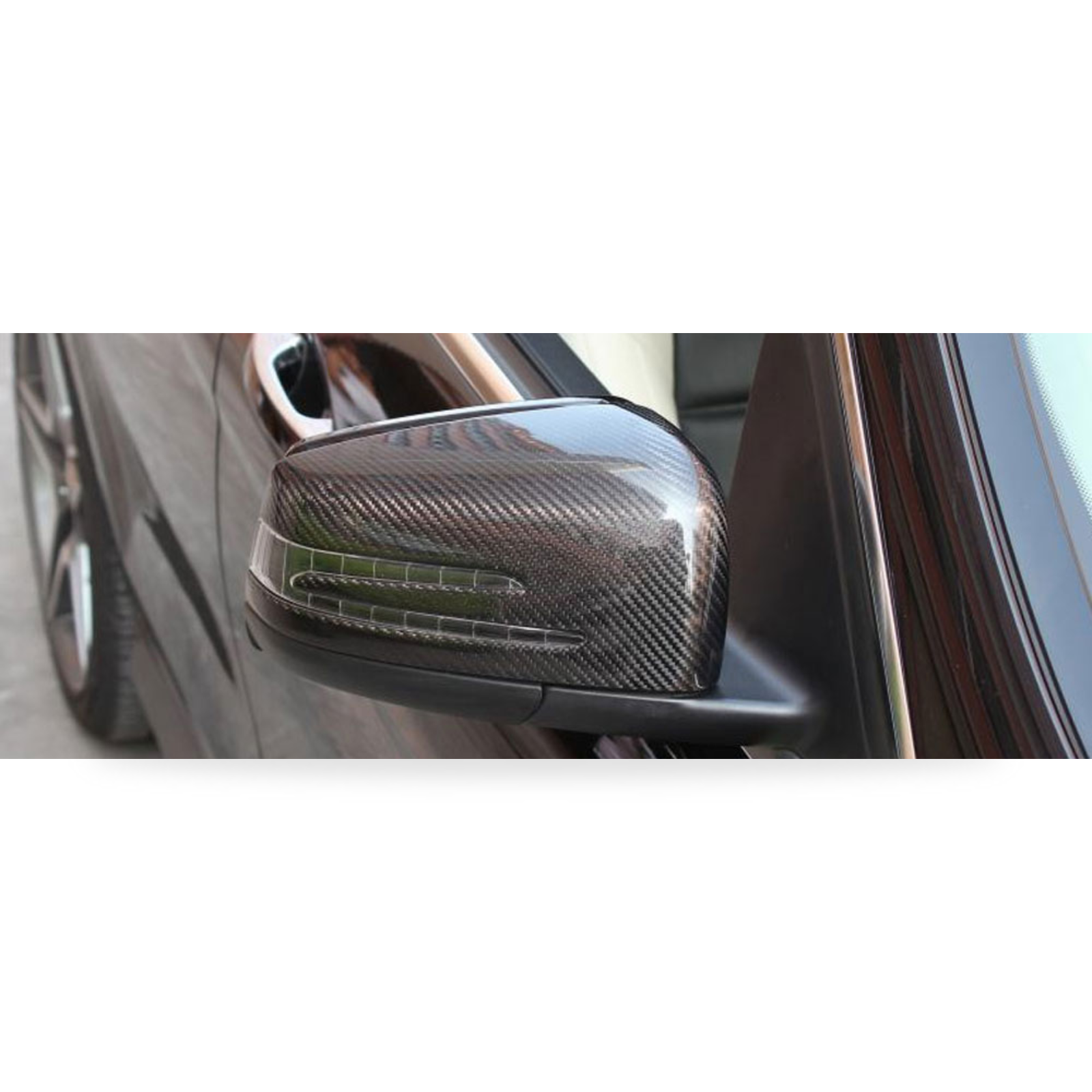 Mercedes CLA (W117) Carbon Fibre Mirror Caps