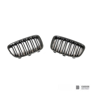 BMW 1 Series (F20) carbon fibre grille (V3)