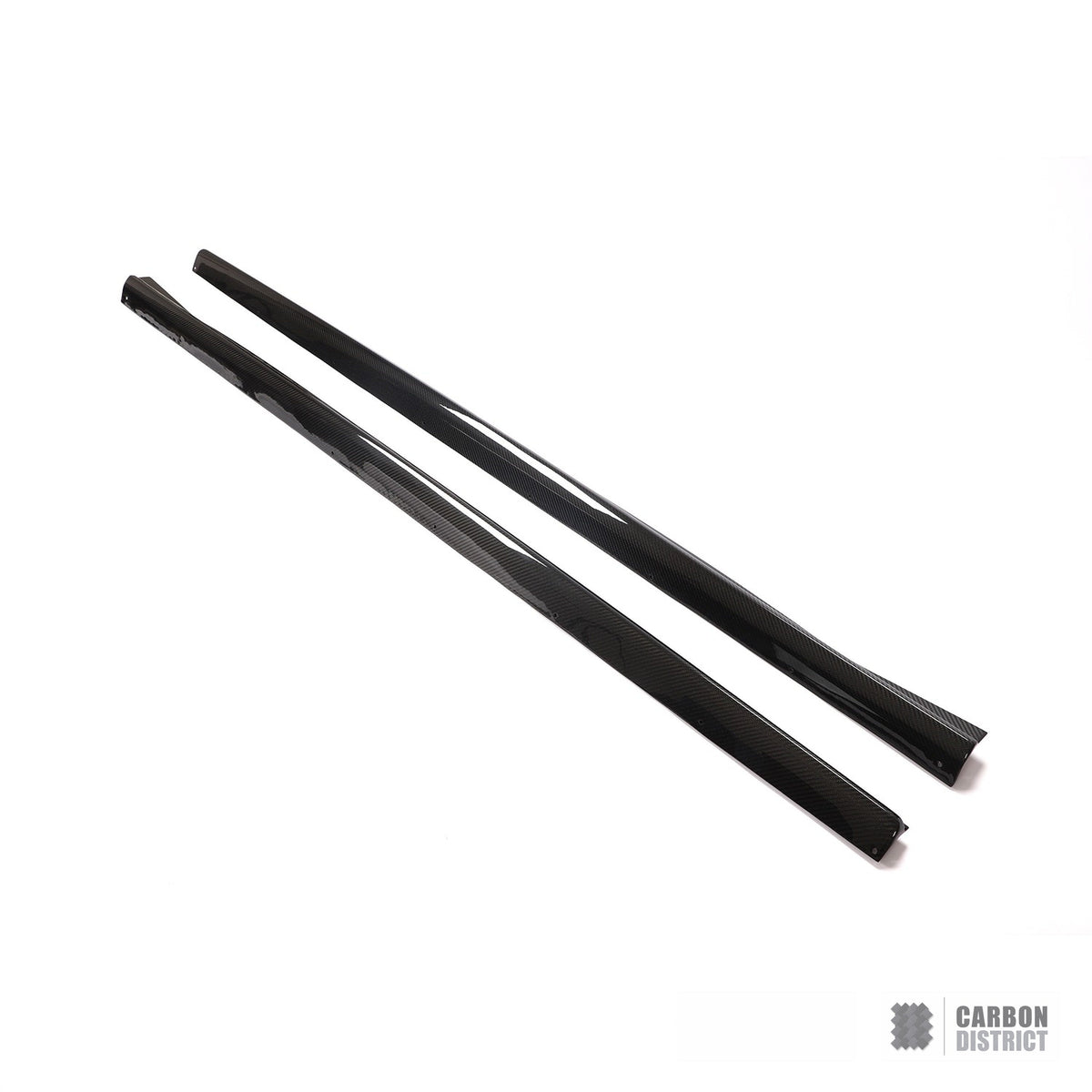 BMW 4 Series (G22/G23) dry carbon fibre side skirts (V1)