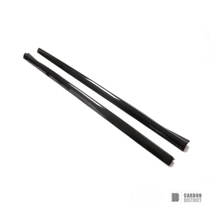 BMW 4 Series (G22/G23) dry carbon fibre side skirts (V1)