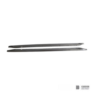 BMW M3 (G80/G81) carbon fibre side skirts (V1) — fits 2021+