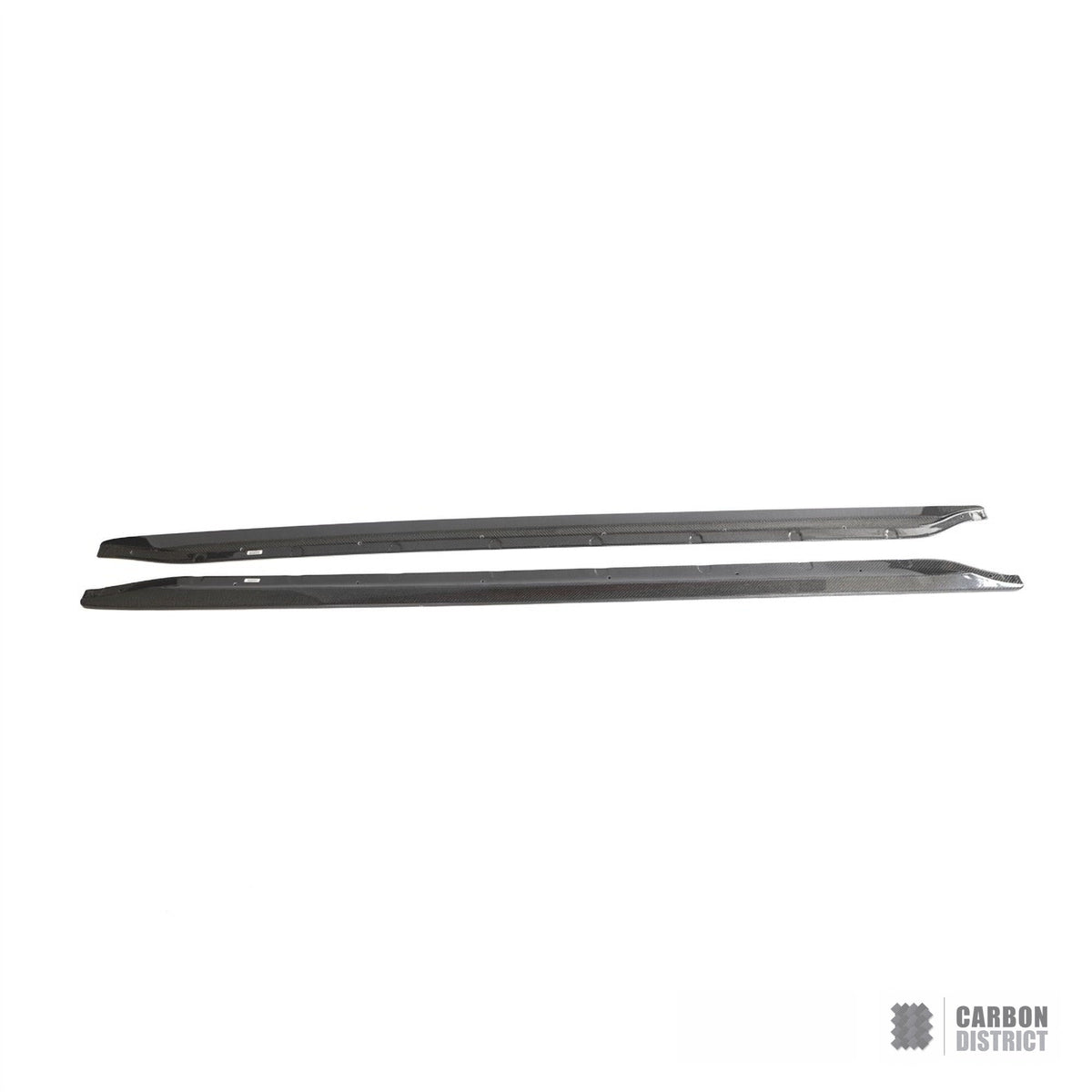 BMW M3 (G80/G81) carbon fibre side skirts (V1) — fits 2021+