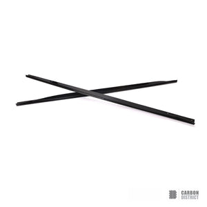 BMW 4 Series (G22/G23) dry carbon fibre side skirts (V1) — fits 2020+