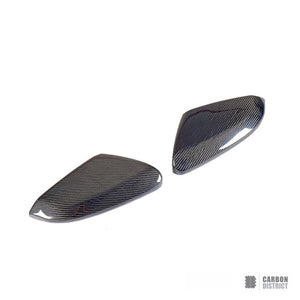Honda Civic Saloon (FC1/FC3) carbon fibre mirror caps — UV-stable gloss finish